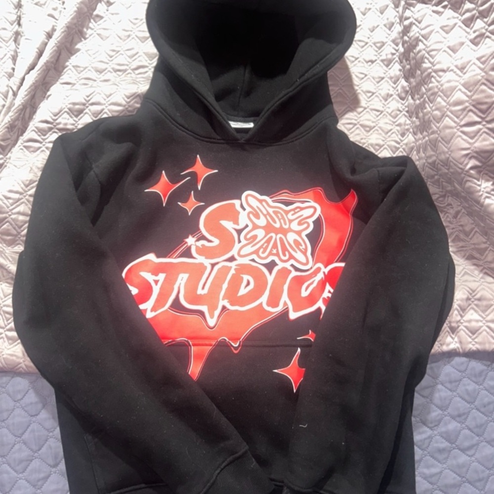 Studio Black and Red Men's Hoodie